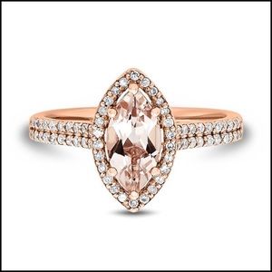 Size 7 Morganite Ring